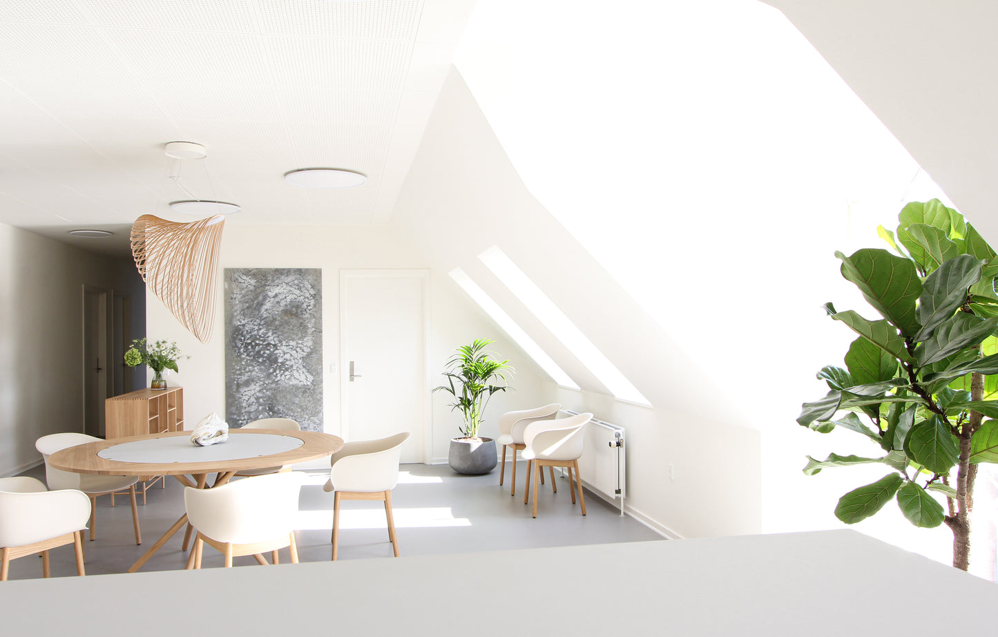 Concrete Light / Oak Light